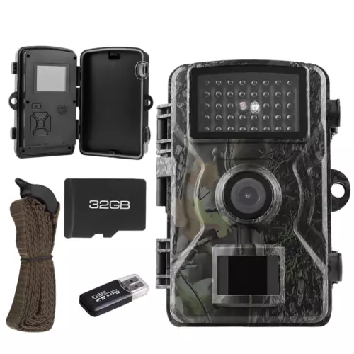 1080P Game Camera with Night Vision for Outdoor Wildlife Monitoring - 32GB UK - Picture 5 of 10