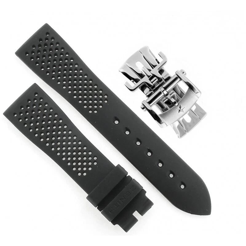 Zenith rubber best sale strap