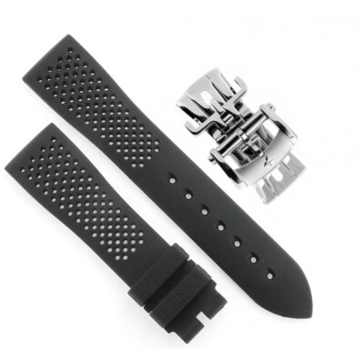 Zenith Uhrenarmband Gummi Schwarz 22/18 MM El Primero Chronomaster 03.2520.4061