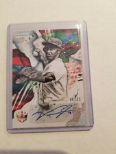 2019 Diamond Kings DK Signatures Victor Robles Holo Blue Autograph /25 Nationals