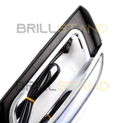 For Kia Forte K3 Cerato 2013-2015 LED DRL Daytime Running Light Bumper Fog Lamp - Picture 5 of 8