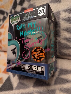 Funko! Digital #25 Danny Phantom Ember McLain  LE 1550 Tara Strong Sig JSA Cert