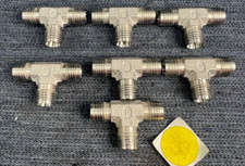 PARKER 6 STX-SS JIC BRANCH TEE 3/8"JIC X1/4" NPT LOT OF 7