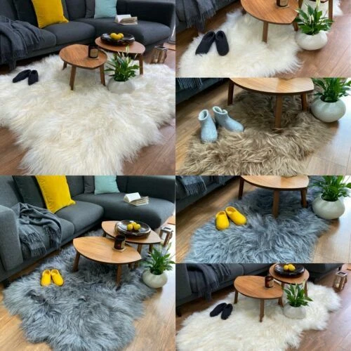 Animal Skin Hides & Faux Fur Rugs