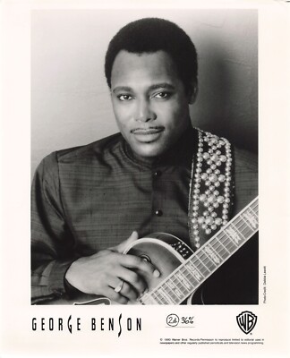 George Benson Band Photo 8x10 Agency Press Portrait Warner Bros   *P74c