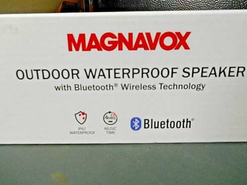 MAGNAVOX Outdoor Waterproof Bluetooth Speaker - NEW ! - Photo 4 sur 7