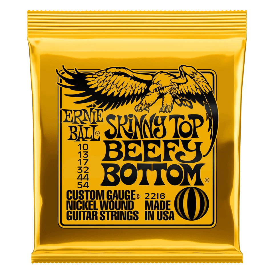 Ernie Ball Skinny Top Beefy Bottom Slinky Nickel Electric Guitar Strings (10-52)