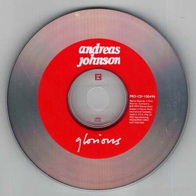 Glorious ~ Andreas Johnson ~ Pop ~ CD ~ Used VG