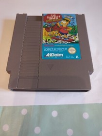 The Simpsons Bart vs The Space Mutants Nintendo NES Cartridge PAL