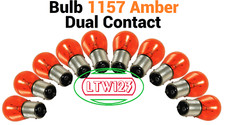 10 1157 2057 2357 Amber Turn Signal Bulb 12v