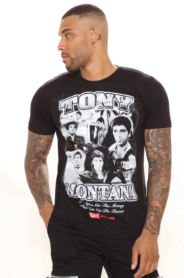 Scarface Mens Tony Montana Godfather 80