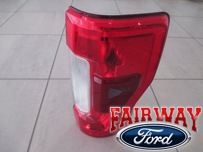 17 thru 19 Super Duty F250 F350 OEM Ford Tail Lamp Light w/RADAR Non-LED - RIGHT