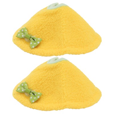 2Pcs Pet Elizabethan Cone Puppy Cone Anti Licking Bird Pillow Collar