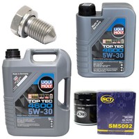 MotoröL Set 4600 5W-30 Liqui Moly + ÖLfilter SM 5092 FüR VW Transporter VI