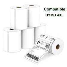 220/Roll 4X6 Thermal Shipping Labels DYMO 4XL 1744907 Compatible Postage Labels