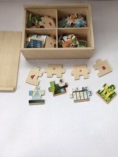 Melissa  Doug.Jigsaws-in-a-Box PETS 3790 Ages 3 Preschool Wood Puzzles