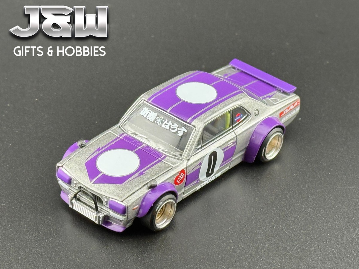 ミニカー Nissan Skyline GT-R KPGC10 Custom Ver. Kaido House x Mini GT 1:64 Nissan Skyline 2000GT-R (KPGC10