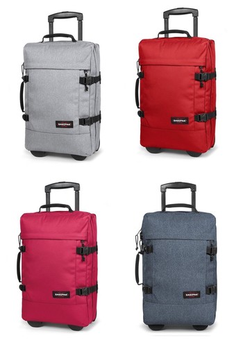 EASTPAK Tranverz S, piccola cabina bagaglio a mano-Rosso, Nero, Grigio, Blu  scuro, denim, 42L EK61L | eBay