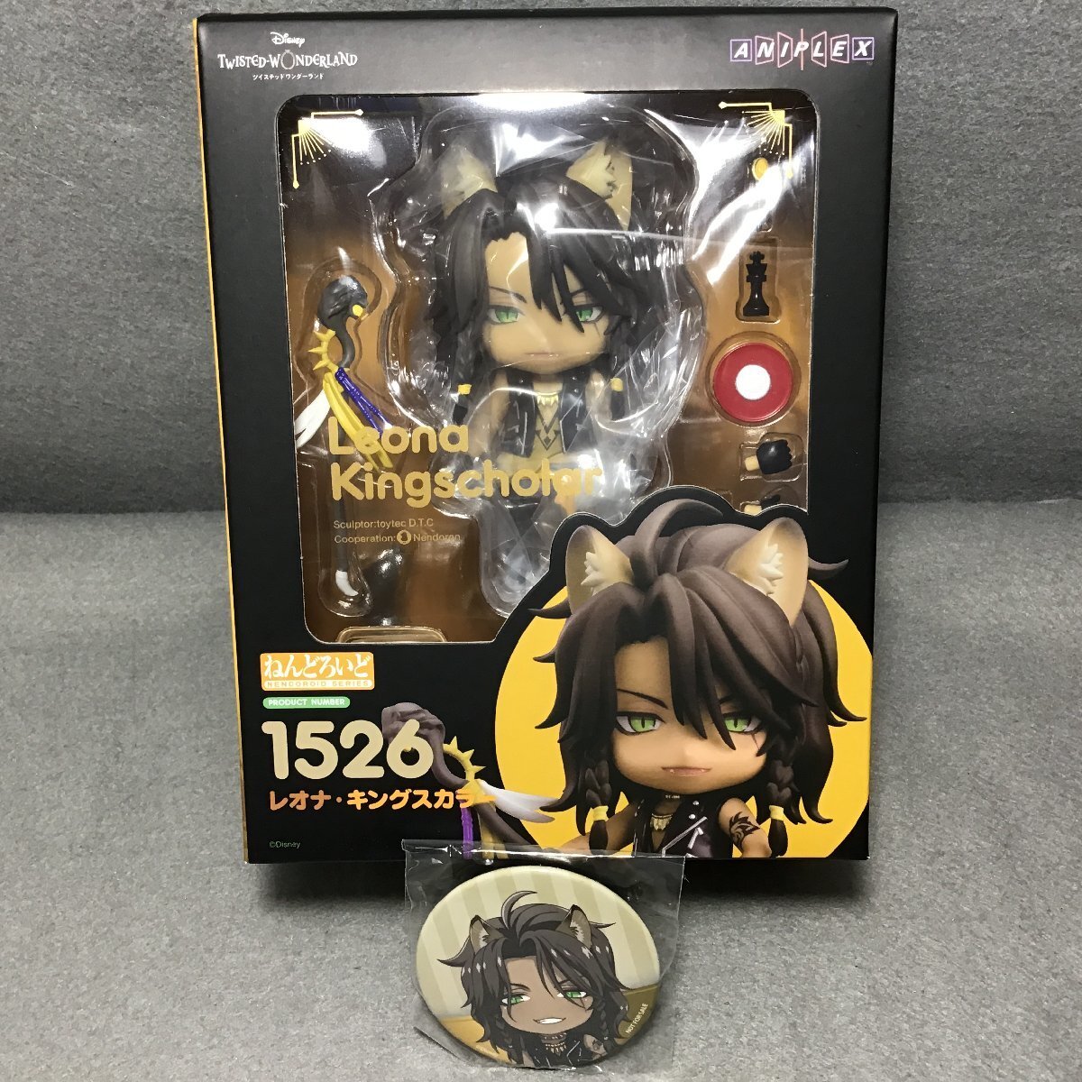 Authentic】Nendoroid 1526 Twisted Wonderland Leona KingsColor with 