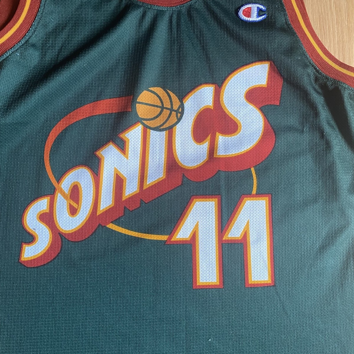 NBA Champion Seattle Sonics Detlef Schrempf 11 Jersey Size XL | eBay