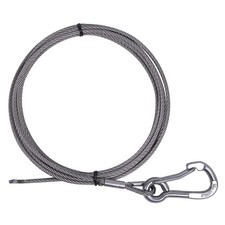 DAYTON 35Z859 Winch Cable,SS,1/4 In. x 36 ft. 35Z859