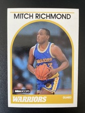 1989-90 NBA Hoops - Mitch Richmond #260 (RC)