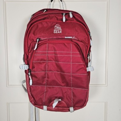 Granite Gear Barrier Red Computer Hiking Backpack Travel  display picture 2