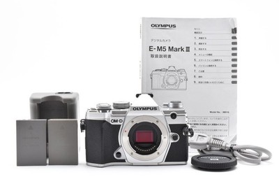 32758shots!! Exc Olympus OM-D E-M5 Mark III 20.4 MP Mirrorless Camera silver