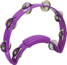 RhythmTech RT1280 Solo Tambourine, Purple | 0