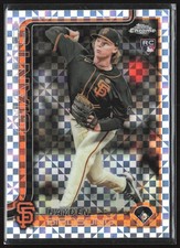 2025 Topps Chrome Hayden Birdsong X-Fractor San Francisco Giants #138 RC