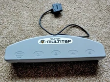 Super Nintendo Hudson Soft Super Multi Tap Snes Controller 5 Player Authentic