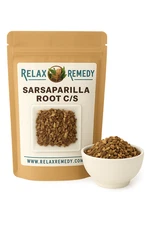 Sarsaparilla Root C/S - 100% Pure, Non-GMO Indian Smilax, Detox & Skin Organic
