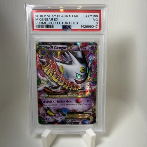 M Gengar EX XY166 XY Holo PSA 3 Low Pop