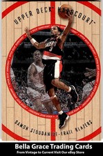 1998 Upper Deck Hardcourt #16 Damon Stoudamire Portland Trail Blazers NBA