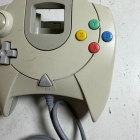 Sega Dreamcast HKT-7700 Gray Video Game Controller with Visual Memory Unit