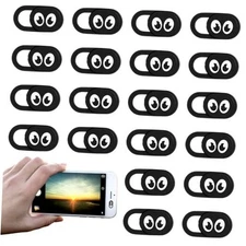 20 Pcs Webcam Cover Slide, 0.023 Inch Ultra Thin Universal Laptop Camera Cover 