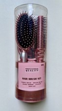 NEW 5-Piece Hairbrush Set, Pink MSRP 19.00 .