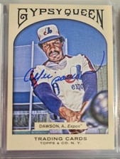 2011 Gypsy Queen ANDRE DAWSON In-Person Signed Autographed AUTO