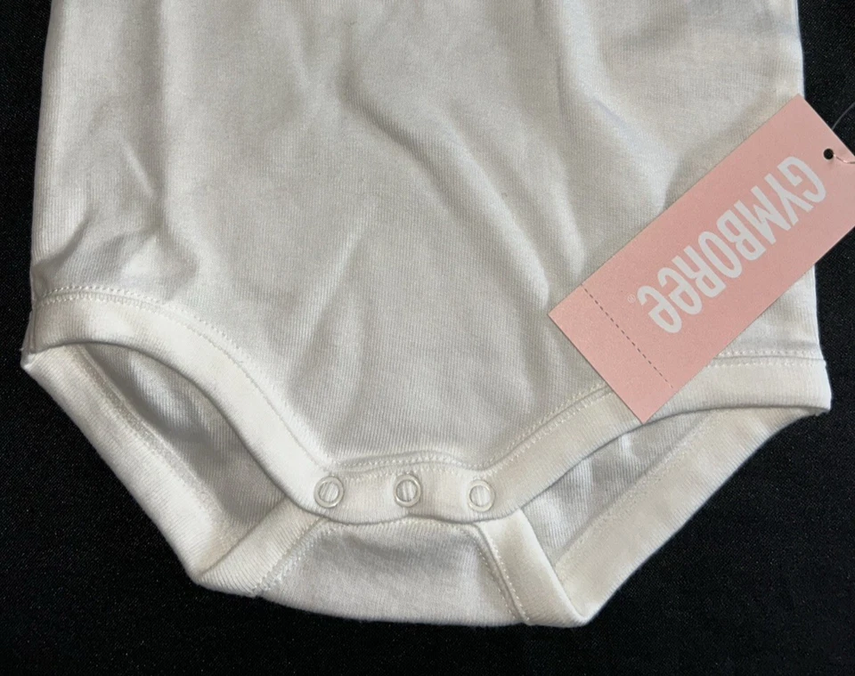 NEW Vintage 2009 Baby Girl Gymboree POODLE PRETTY Blanket Tickled Pink Bodysuit - Imagem 4 de 4