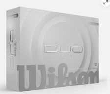 New Wilson 2025 Duo Soft Golf Balls - White 6 dozen