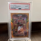 Panini 2022 Prizm Patrick Mahomes II #139 Orange Prizm PSA 10 /249 Chiefs