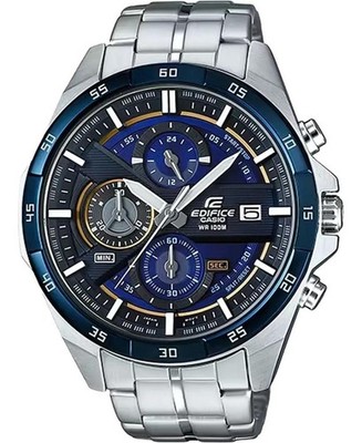 CASIO Men Analog Quartz Casual Watch Classic Dress Blue Dial Waterproof Round Sp