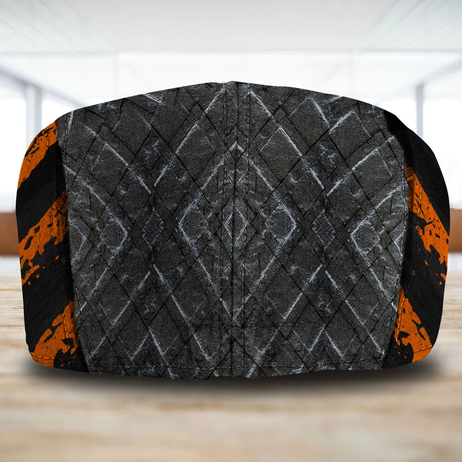 Clemson Team Tigers Jeff Cap NCAA Jeff Cap Newsboy Flat Golf Driving Hat