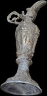 VTG Metal Brass Spelter Ornate Caduceus Cherub Angel Handle Ewer Pitcher URN 13" — photo 9