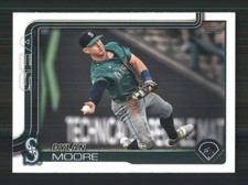 2025 Topps #105 Dylan Moore Seattle Mariners 41429