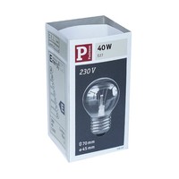 Paulmann GlüHbirne Dimmbar Tropfen 40W E27 Klar GlüHlampe 40 Watt