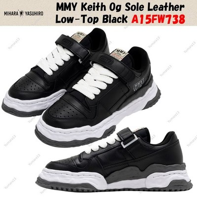 MMY Keith OG Sole Leather Low-Top Black A15FW738