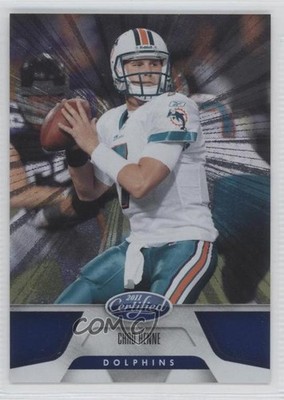 2011 Certified Platinum Blue 92/100 Chad Henne #79 0a1