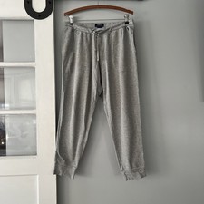Polo Ralph Lauren Cotton Pants Men  s L Gray Waffle Knit Thermal Sleepwear Lounge