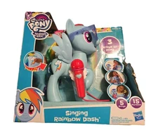 My Little Pony Singing Rainbow Dash Karaoke Mic Figure Hasbro Toy